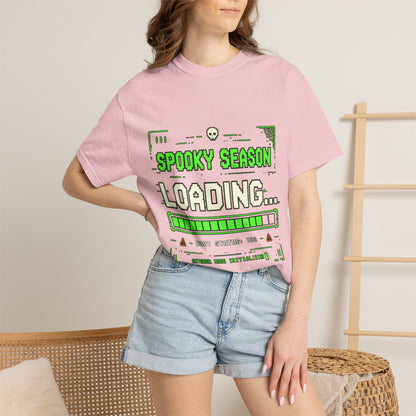 Spooky Season Loading Gamer Halloween Comfort Colors Tee