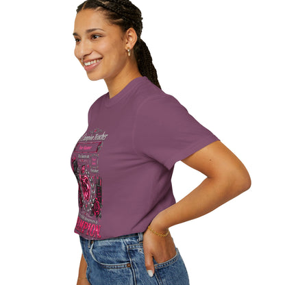 Personalized Champion Teacher October Birthday Comfort Colors Tee