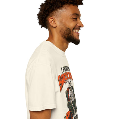 Horror Movies Game 7 Baseball Comfort Colors T-Shirt