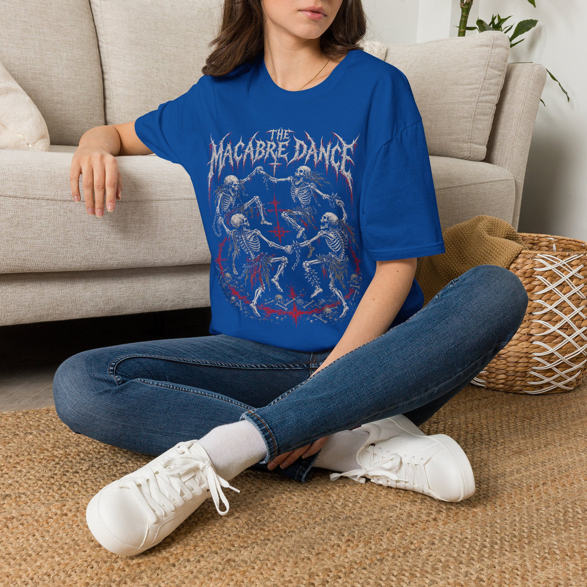 Brutal Metal Mosh Pit Skeletons T-Shirt