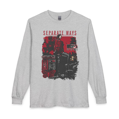 Separate Ways Survival Horror Gildan Heavy Cotton Long Sleeve Tee