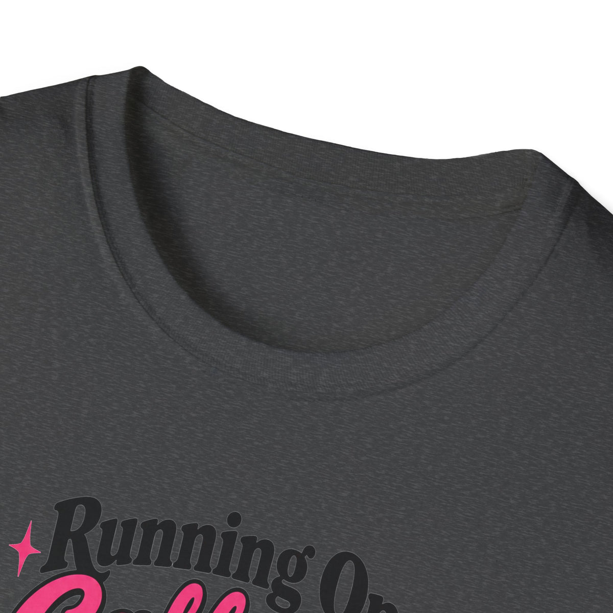 Running On Caffeine & Spooky Vibes Halloween Coffee Shirt – Gildan Softstyle 64000