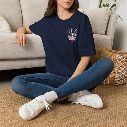 Raising Rebels Girl Dad Biker Graphic Tee