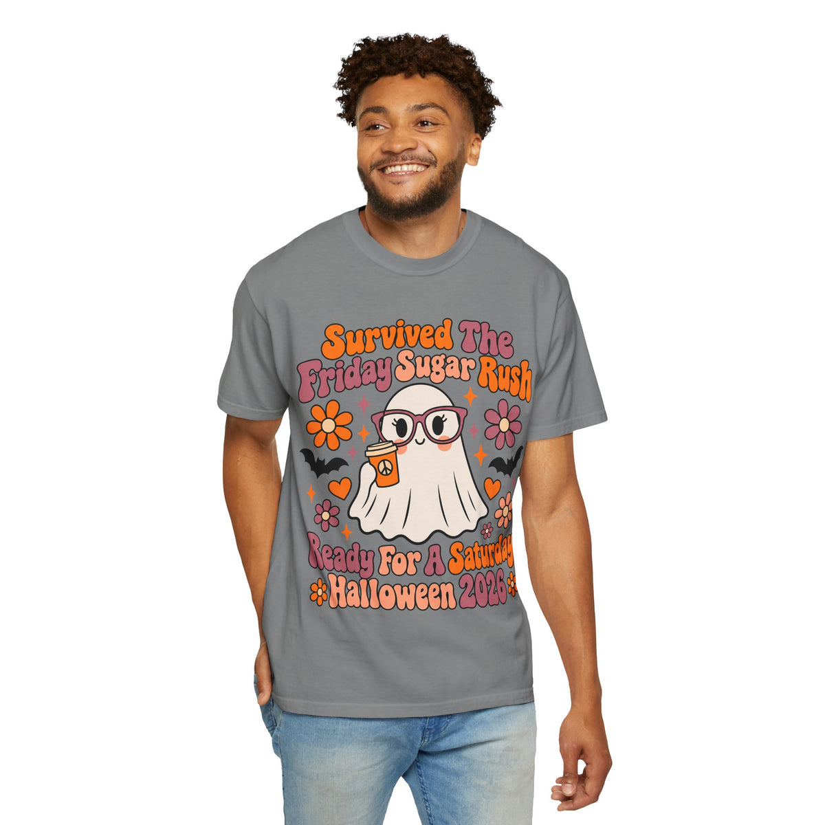 Friday Sugar Rush Halloween 2026 Comfort Colors Tee