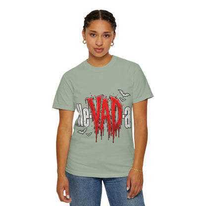 Nevada Horror Drip Halloween Comfort Colors T-Shirt