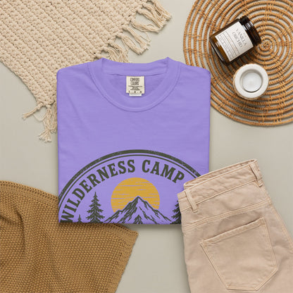 Wilderness Camp Crew Savannah GA Comfort Colors Tee