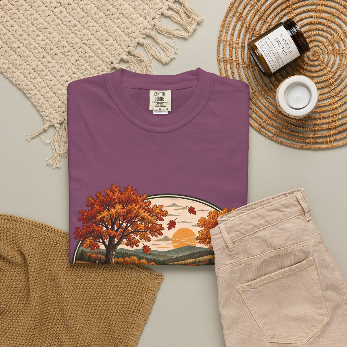 In My Fall Era Autumn Comfort Colors Graphic T-Shirt