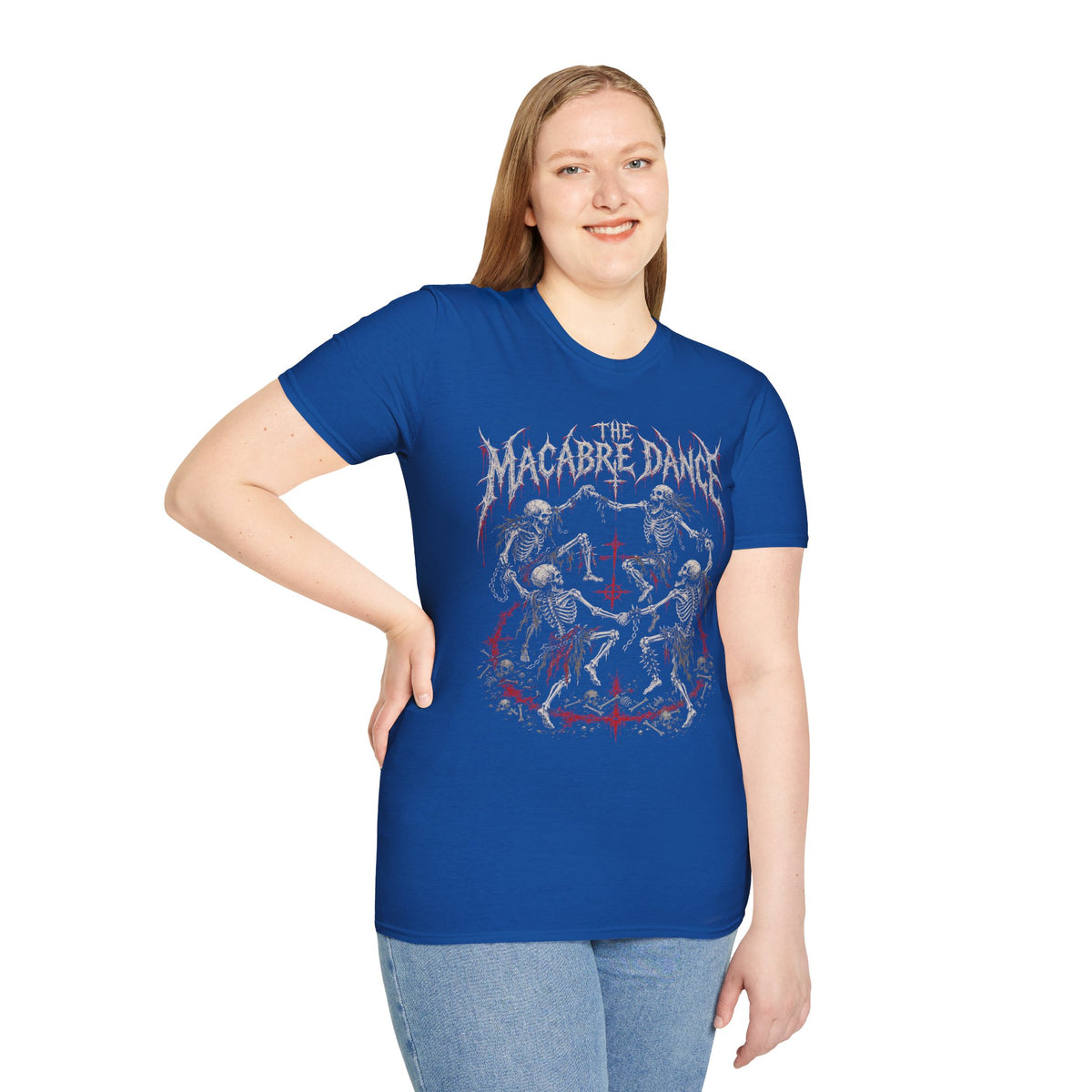 Brutal Metal Mosh Pit Skeletons T-Shirt