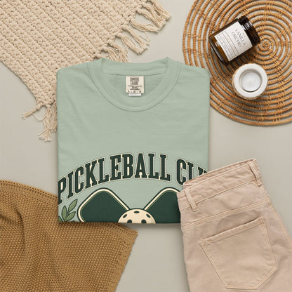 Pickleball Club Court Time Over Screen Time Comfort Colors Tee