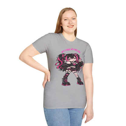 My Vibe, My Rules Anime Chibi Graphic Tee