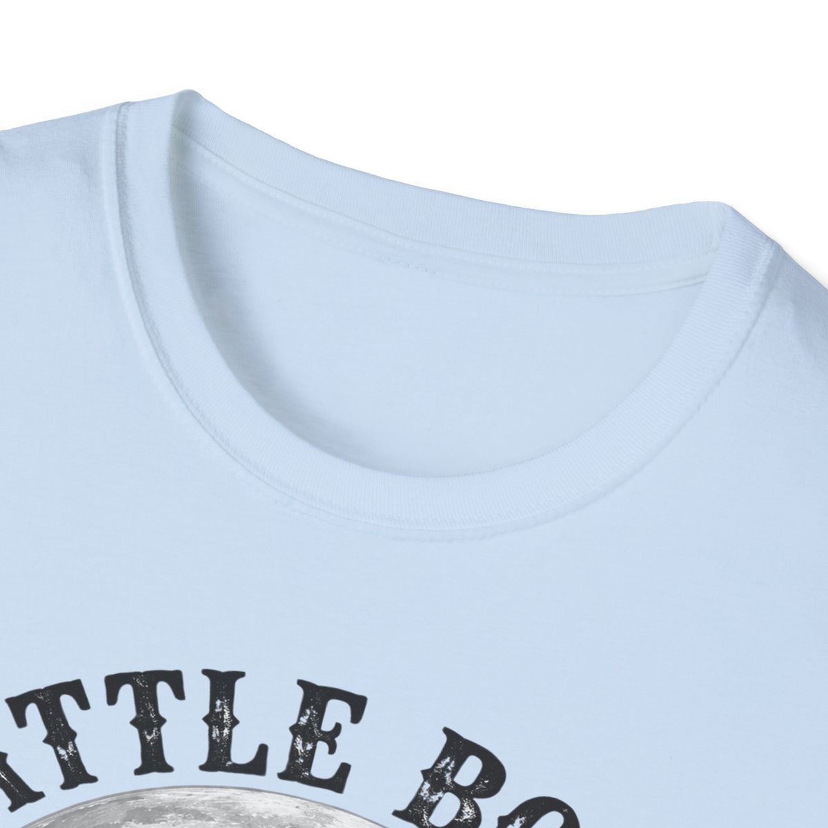 Battle Born Shadow Raised 1864 Shirt – Dark Western Horseman Moon Tee