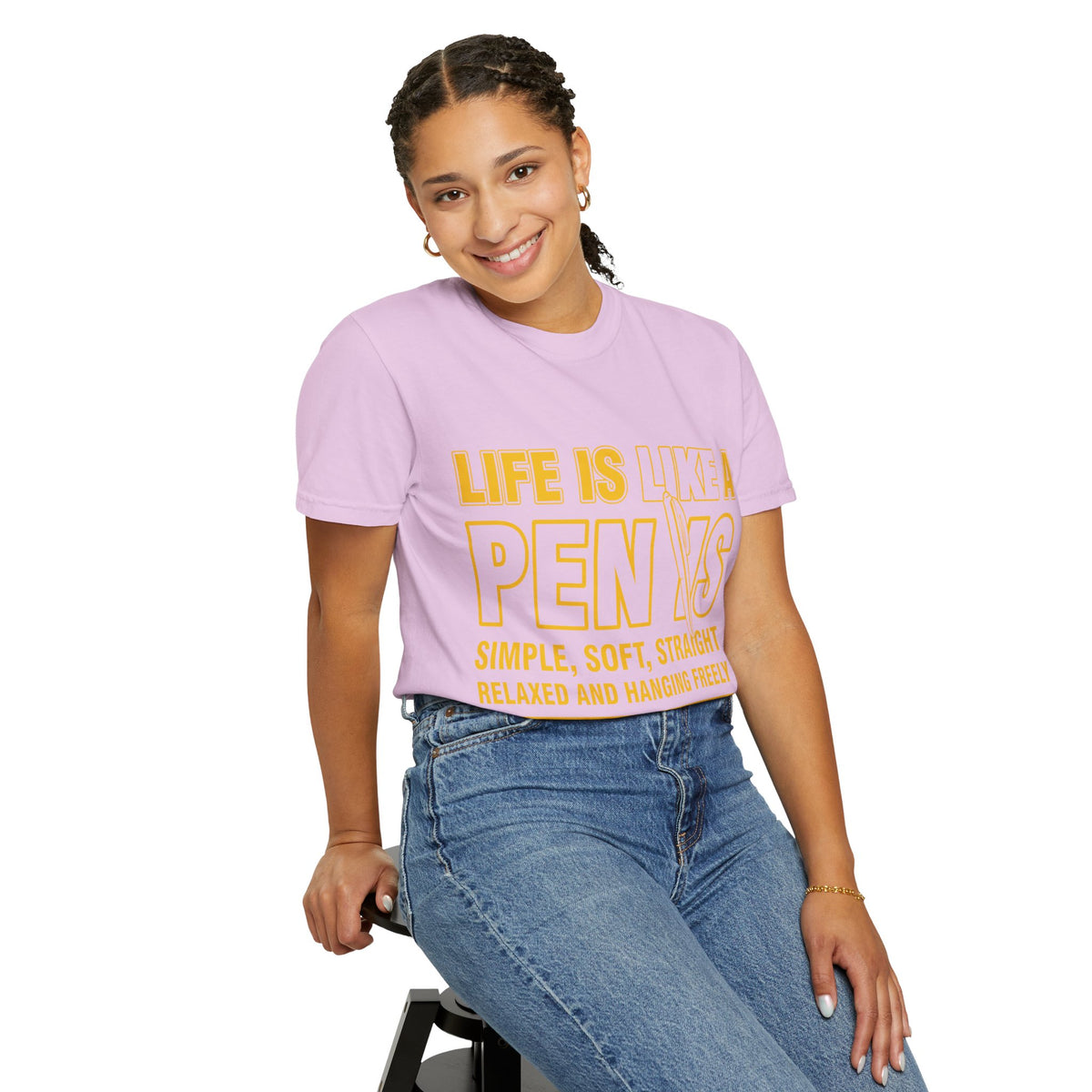Life Is Like a Penis Adult Humor Comfort Colors T-Shirt