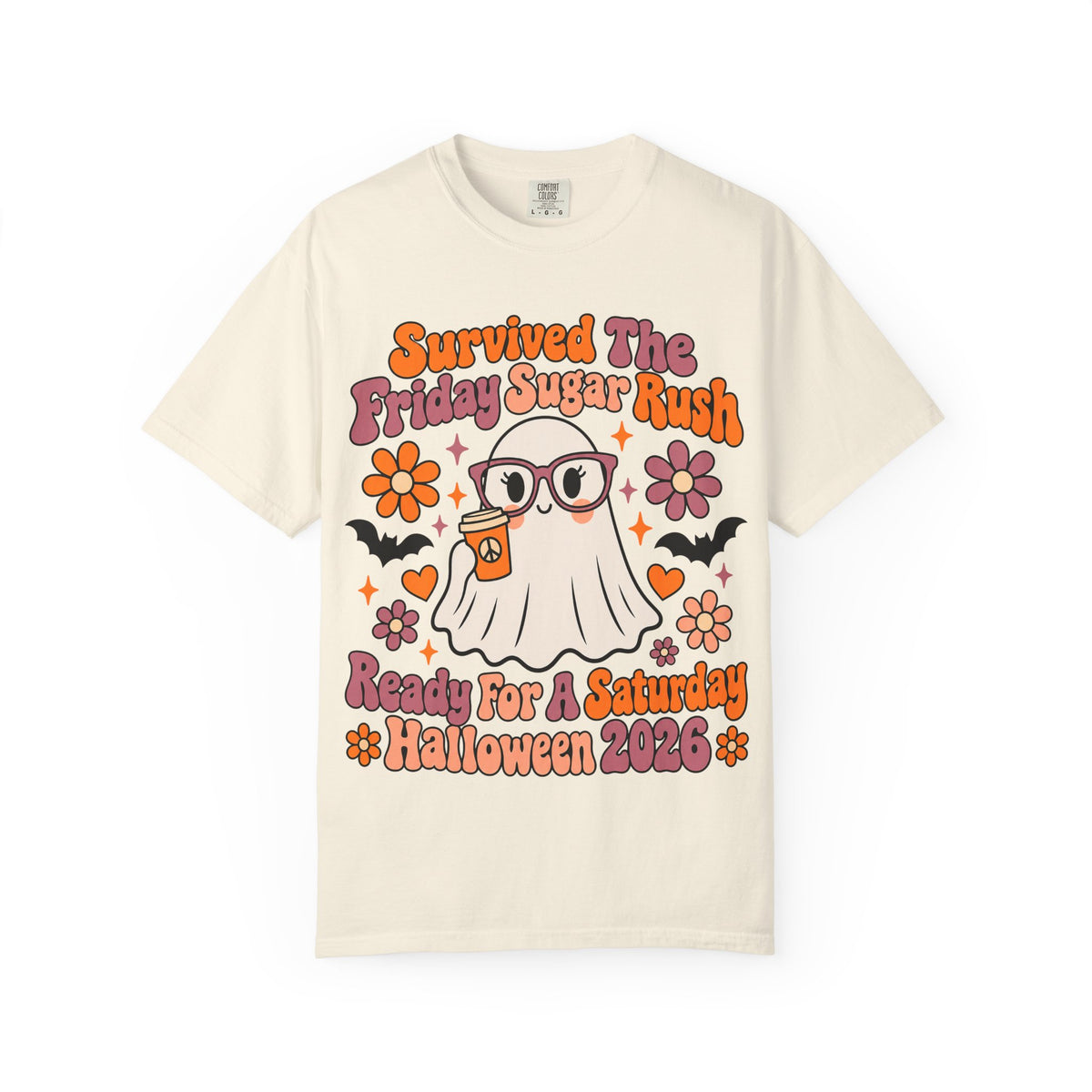 Friday Sugar Rush Halloween 2026 Comfort Colors Tee