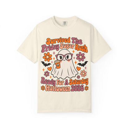 Friday Sugar Rush Halloween 2026 Comfort Colors Tee