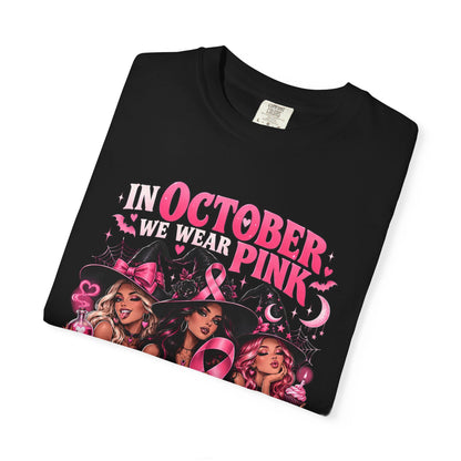 In October We Wear Pink My Coven Fights in Pink Tee