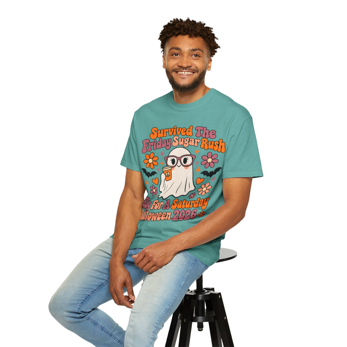 Friday Sugar Rush Halloween 2026 Comfort Colors Tee