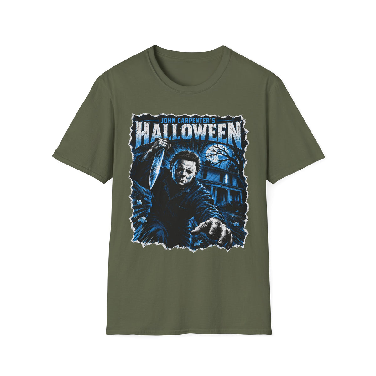 John Carpenter's Halloween Comic Book Style Shirt