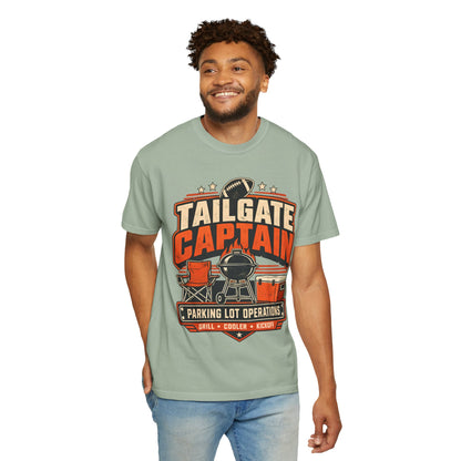 Tailgate Captain Football Game Day Comfort Colors T-Shirt