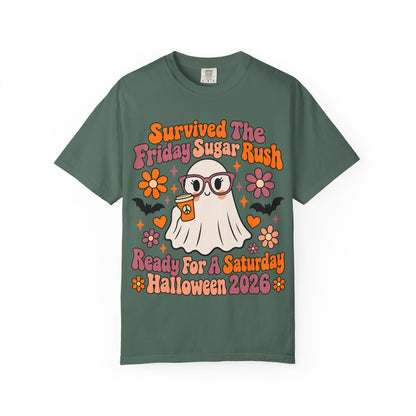 Friday Sugar Rush Halloween 2026 Comfort Colors Tee
