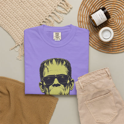 Frankenstein Bubblegum Peace Sign Comfort Colors T-Shirt