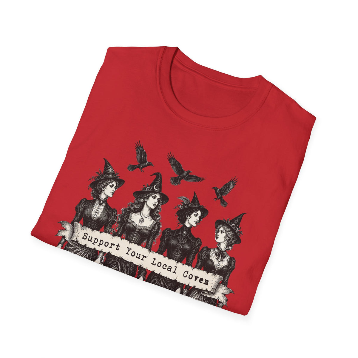 Support Your Local Coven Feminist Witch T-Shirt