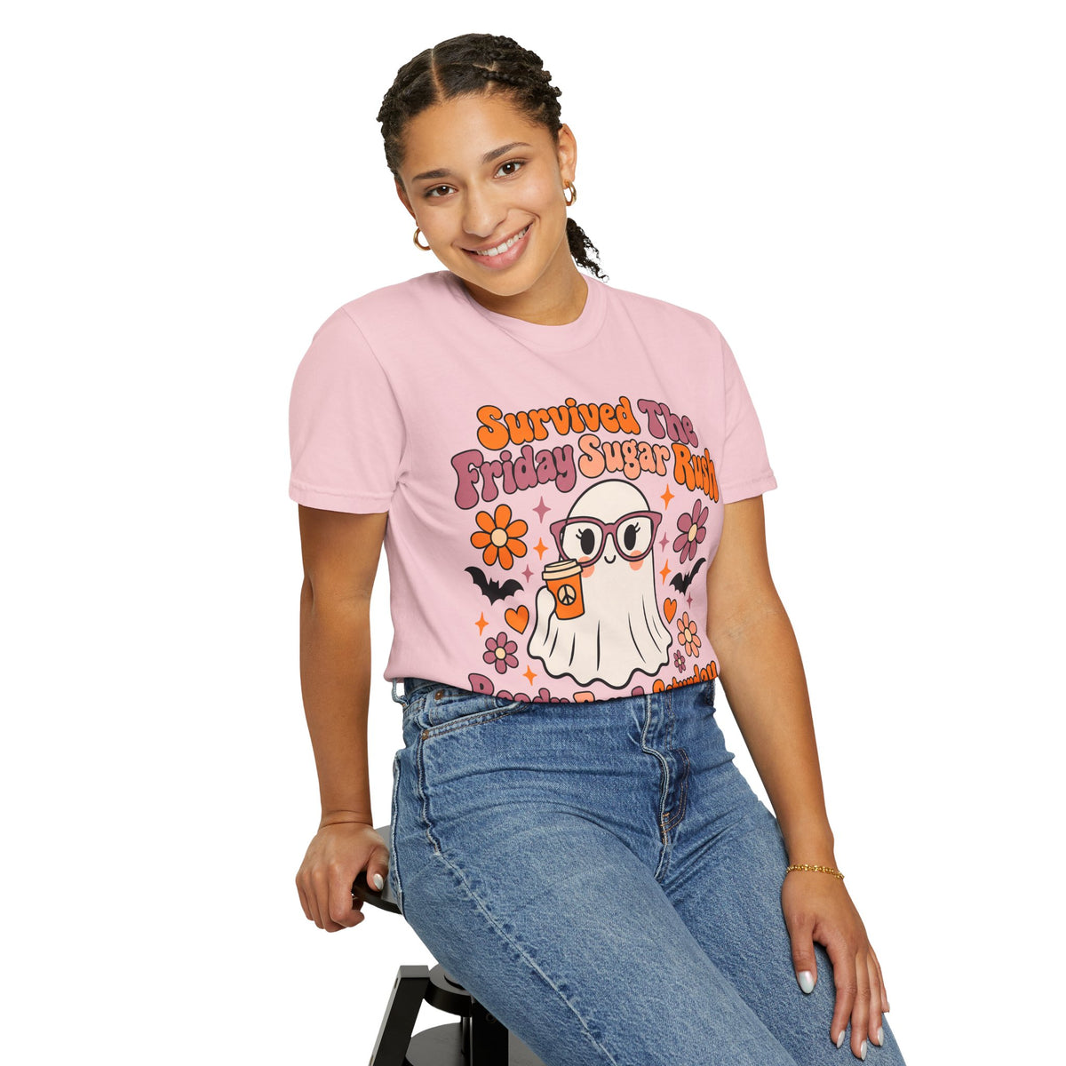 Friday Sugar Rush Halloween 2026 Comfort Colors Tee