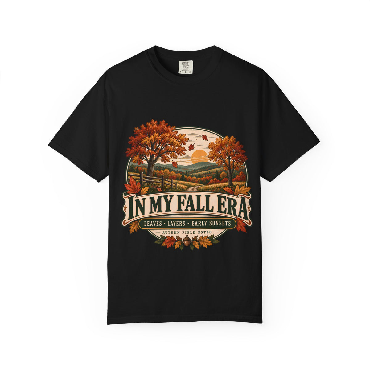 In My Fall Era Autumn Comfort Colors Graphic T-Shirt