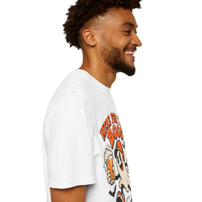 Here for the Boos Baseball Halloween Comfort Colors Tee
