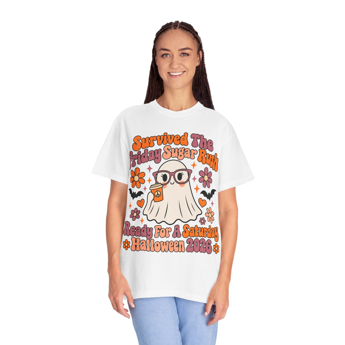 Friday Sugar Rush Halloween 2026 Comfort Colors Tee