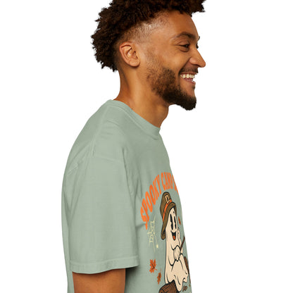 Spooky Camp Squad Campfires & Cobwebs Comfort Colors Tee
