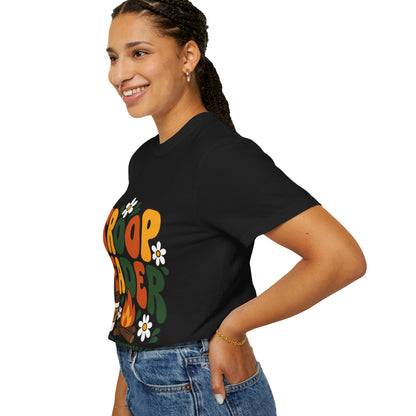 Troop Leader Coffee Campfires Chaos Comfort Colors Tee