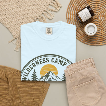 Wilderness Camp Crew Savannah GA Comfort Colors Tee