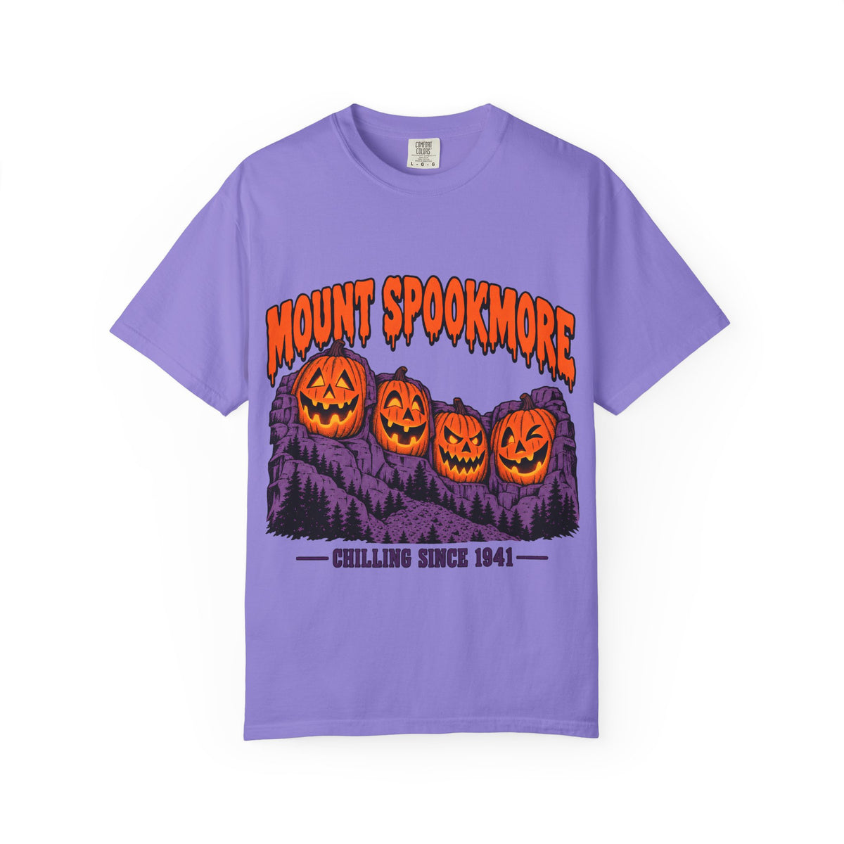 Mount Spookmore Halloween Comfort Colors T-Shirt