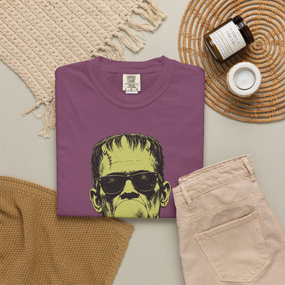 Frankenstein Bubblegum Peace Sign Comfort Colors T-Shirt