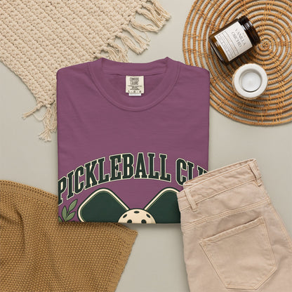 Pickleball Club Court Time Over Screen Time Comfort Colors Tee