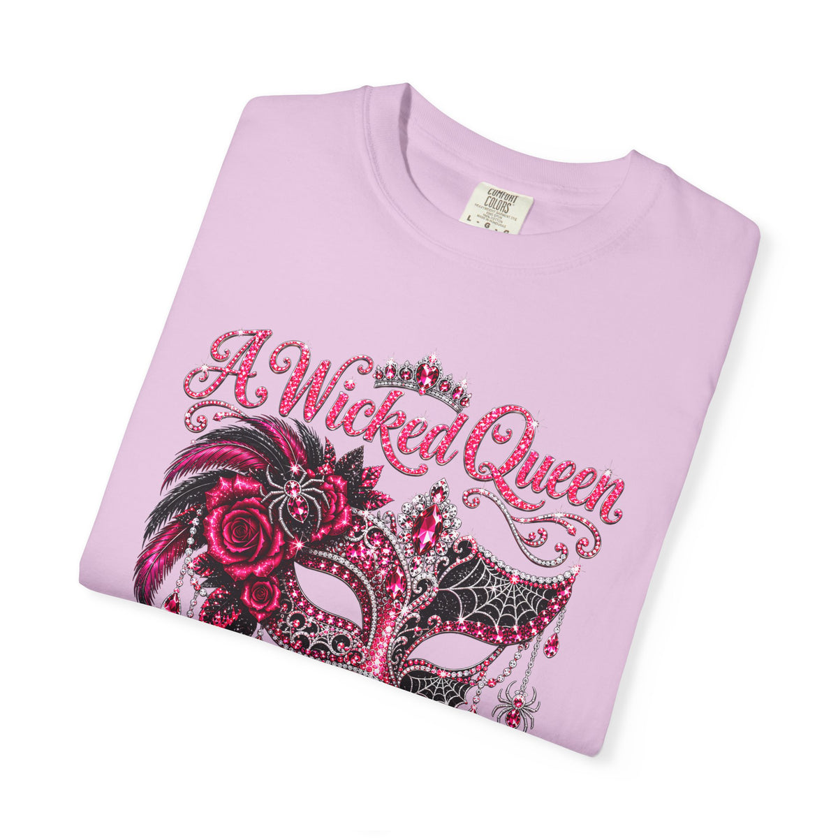 Personalized Wicked Queen October Birthday Comfort Colors Tee