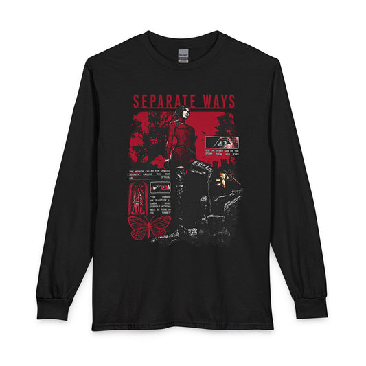 Separate Ways Survival Horror Gildan Heavy Cotton Long Sleeve Tee