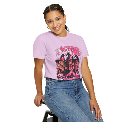 In October We Wear Pink My Coven Fights in Pink Tee