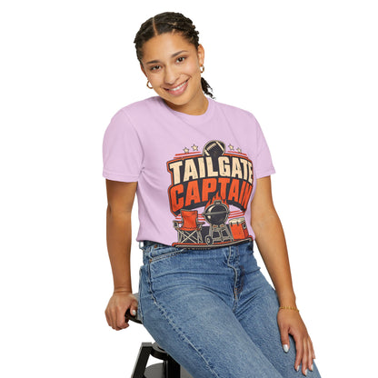 Tailgate Captain Football Game Day Comfort Colors T-Shirt