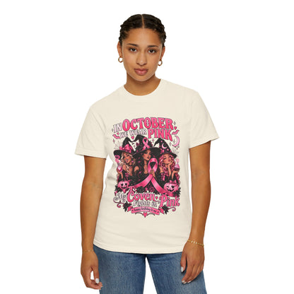 In October We Wear Pink My Coven Fights in Pink Tee