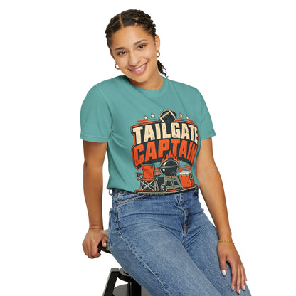 Tailgate Captain Football Game Day Comfort Colors T-Shirt