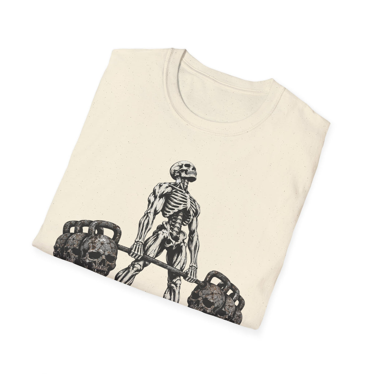 The Leaves Fall The Iron Remains Shirt – Skeleton Deadlift Gym Fall Tee