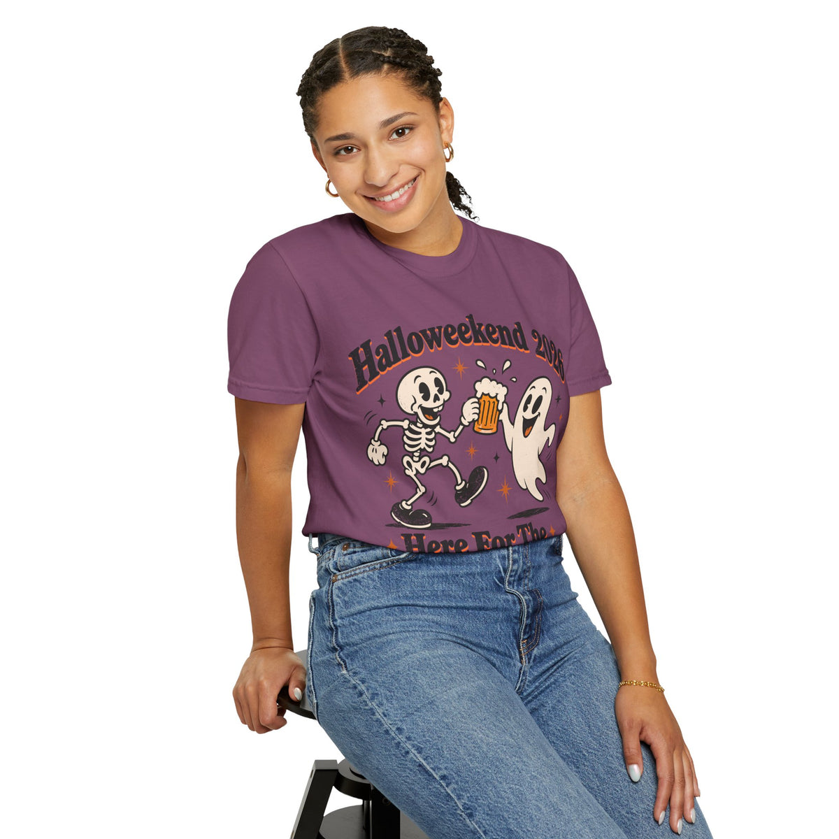 Halloweekend 2026 Boos & Booze Comfort Colors Tee