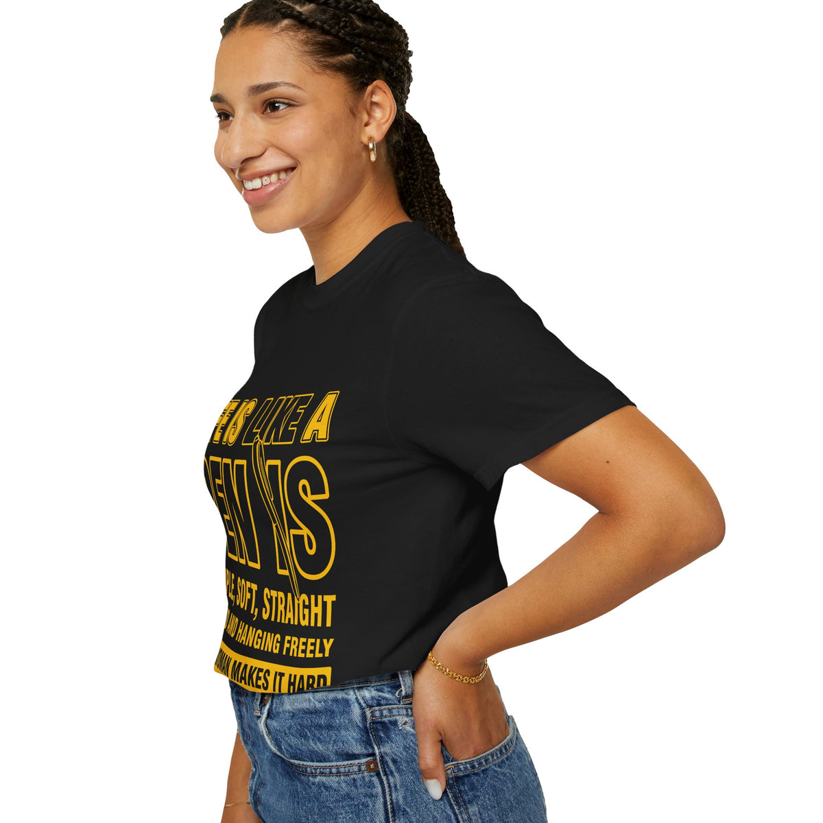Life Is Like a Penis Adult Humor Comfort Colors T-Shirt