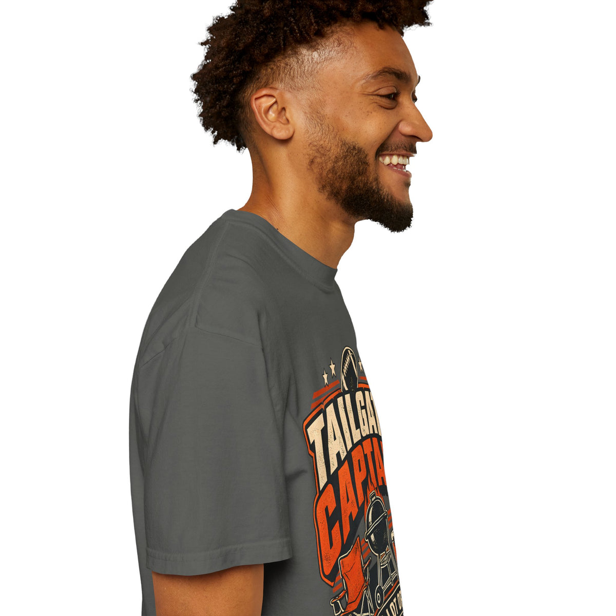 Tailgate Captain Football Game Day Comfort Colors T-Shirt