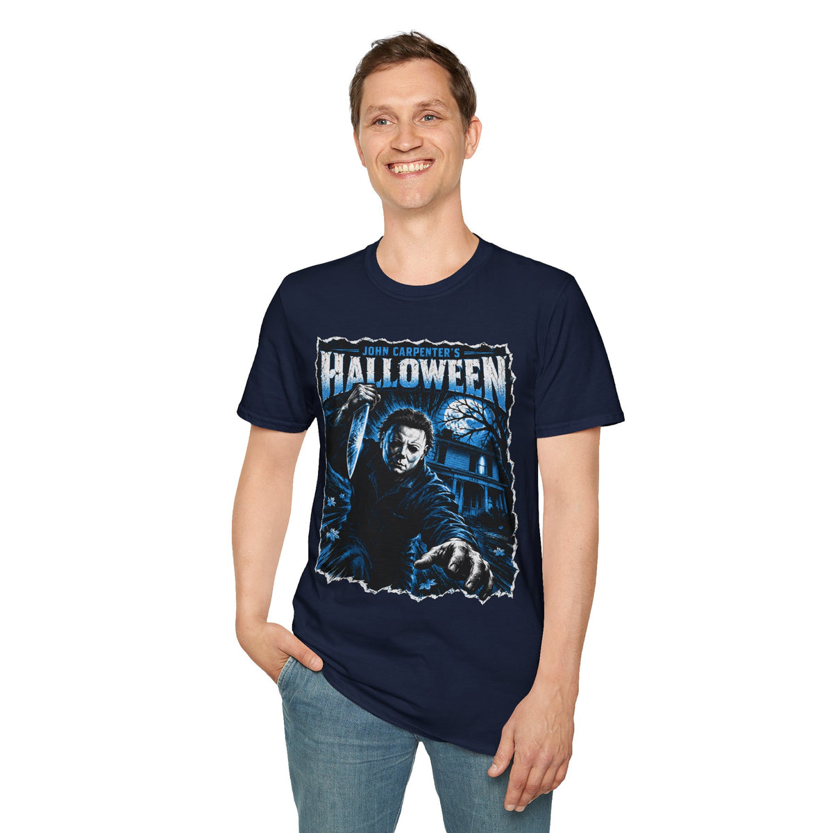 John Carpenter's Halloween Comic Book Style Shirt