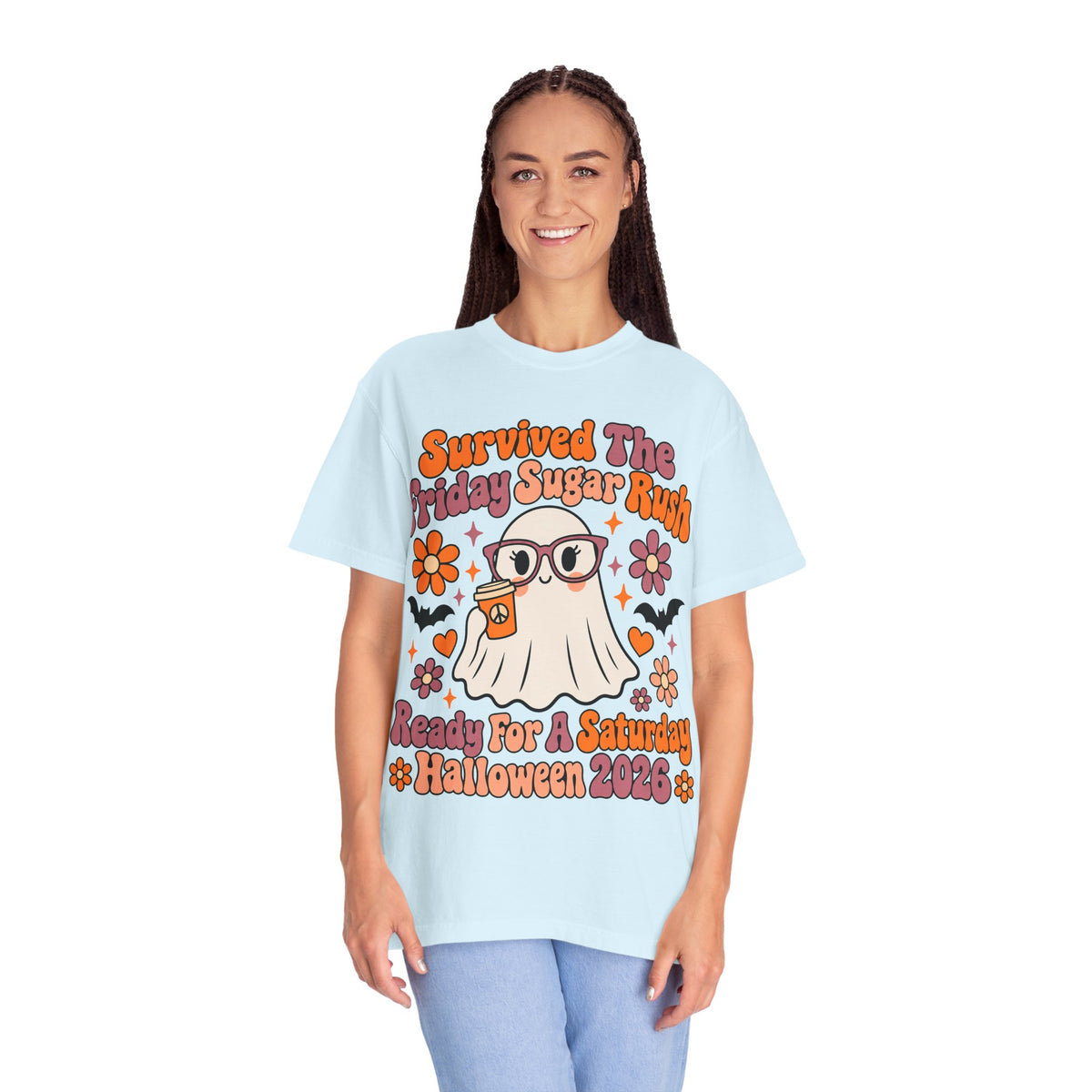 Friday Sugar Rush Halloween 2026 Comfort Colors Tee