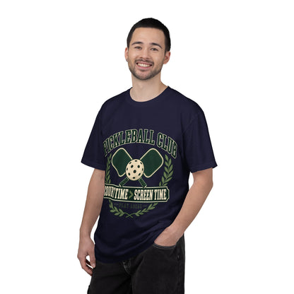 Pickleball Club Court Time Over Screen Time Comfort Colors Tee