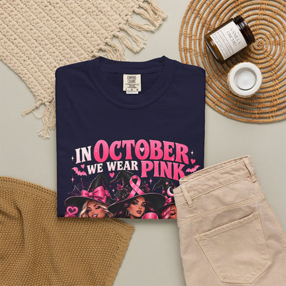 In October We Wear Pink My Coven Fights in Pink Tee