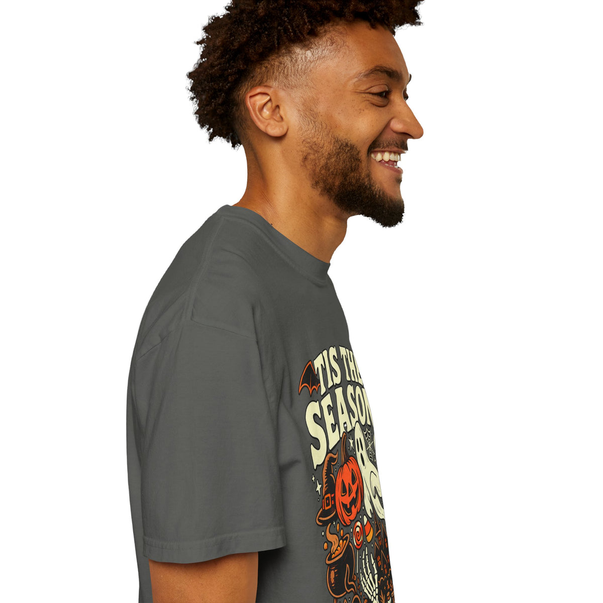 Tis the Season Spooky Halloween Comfort Colors Graphic Tee